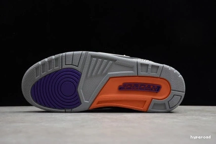 Hyperoad 3 BLACK PURPLE JORDAN RETRO - COURT 1112